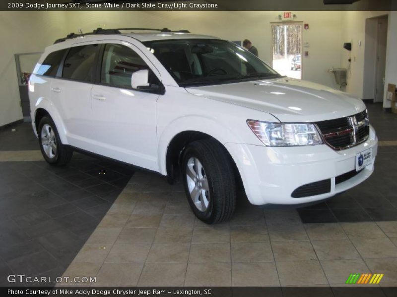 Stone White / Dark Slate Gray/Light Graystone 2009 Dodge Journey SXT