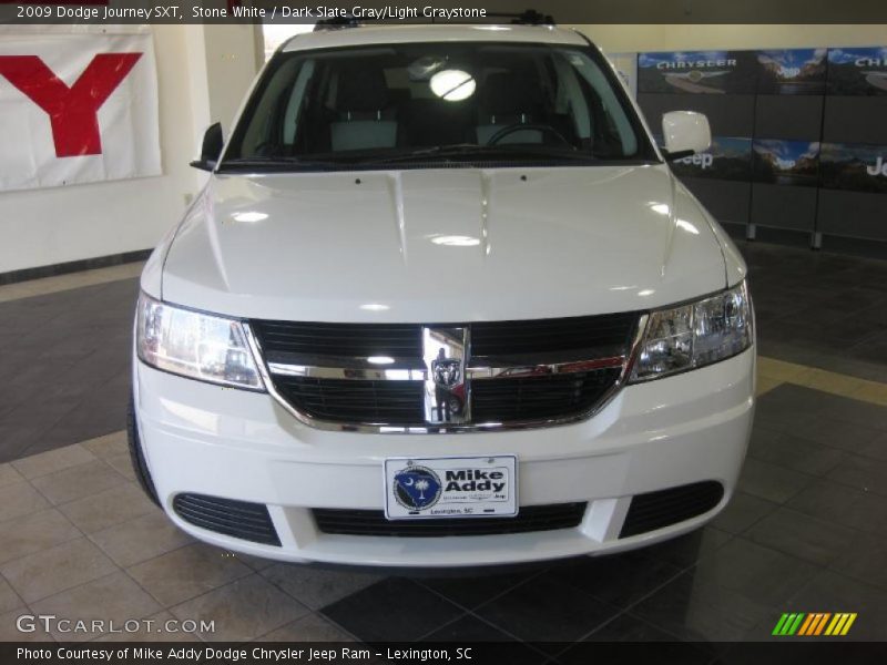 Stone White / Dark Slate Gray/Light Graystone 2009 Dodge Journey SXT