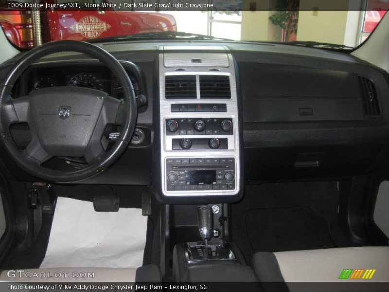 Stone White / Dark Slate Gray/Light Graystone 2009 Dodge Journey SXT
