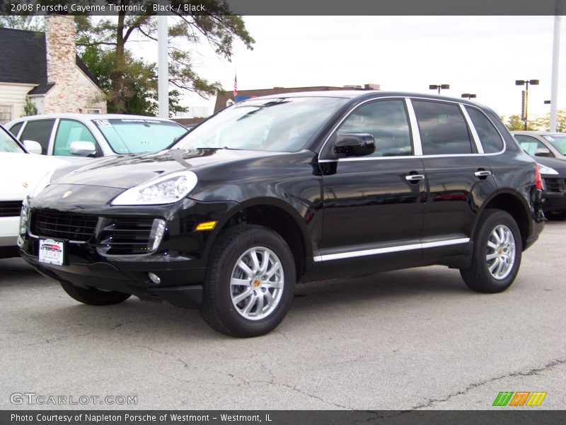 Black / Black 2008 Porsche Cayenne Tiptronic