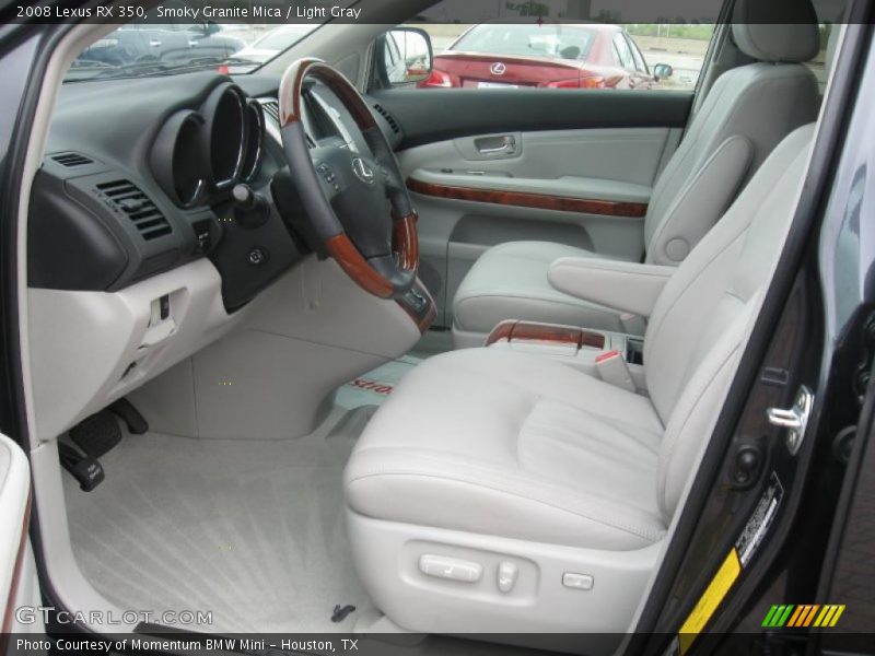 Smoky Granite Mica / Light Gray 2008 Lexus RX 350