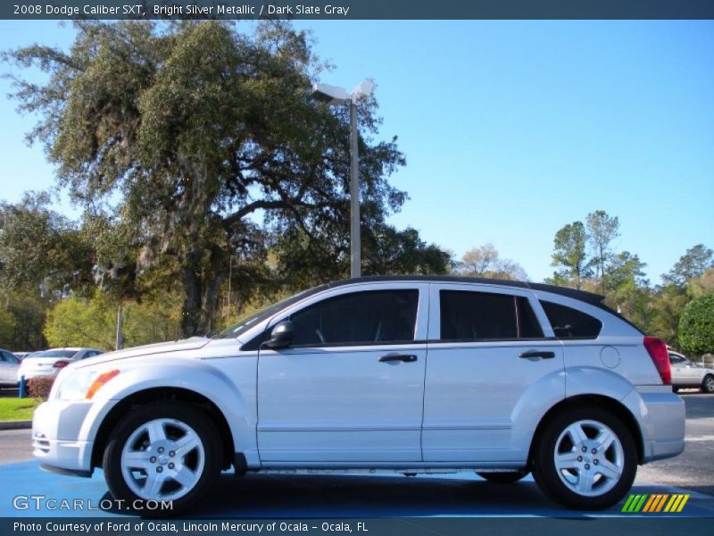Bright Silver Metallic / Dark Slate Gray 2008 Dodge Caliber SXT