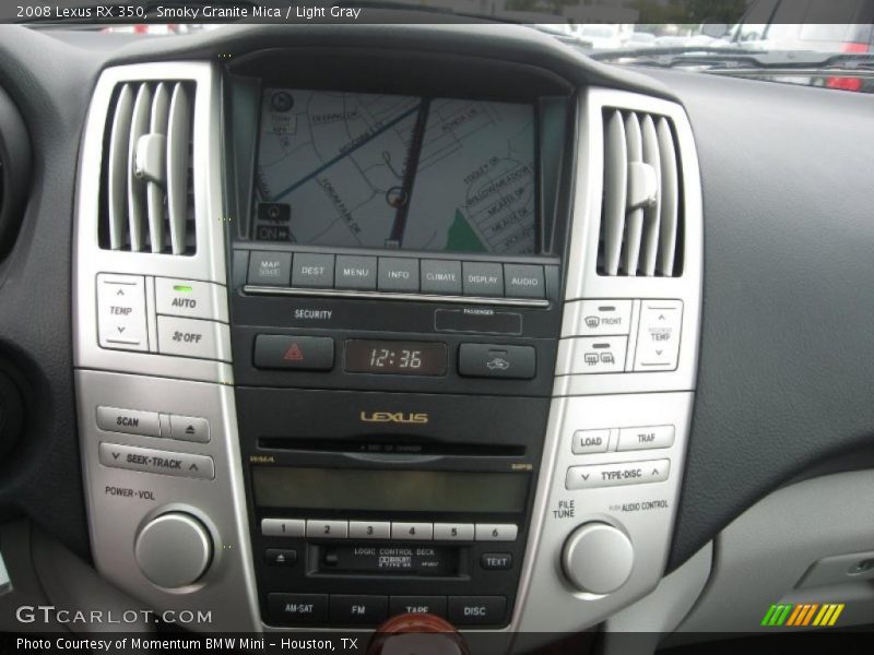 Smoky Granite Mica / Light Gray 2008 Lexus RX 350