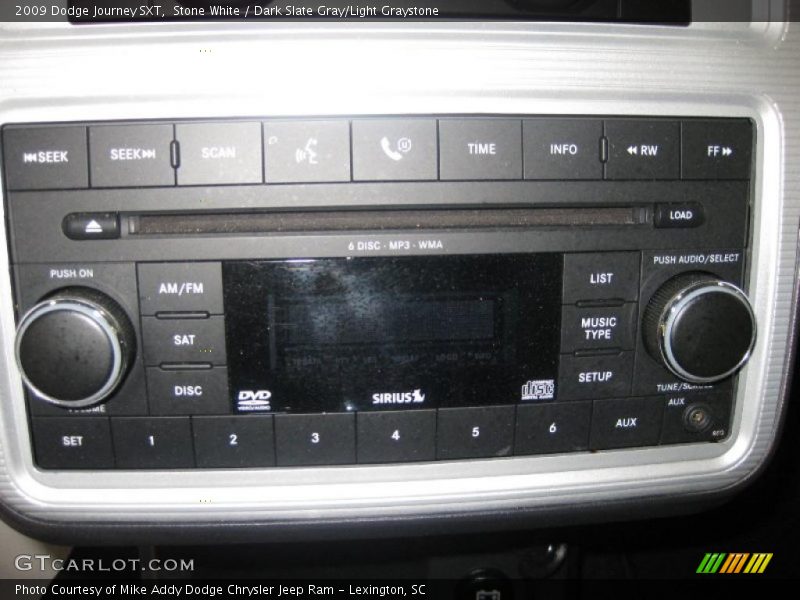 Stone White / Dark Slate Gray/Light Graystone 2009 Dodge Journey SXT