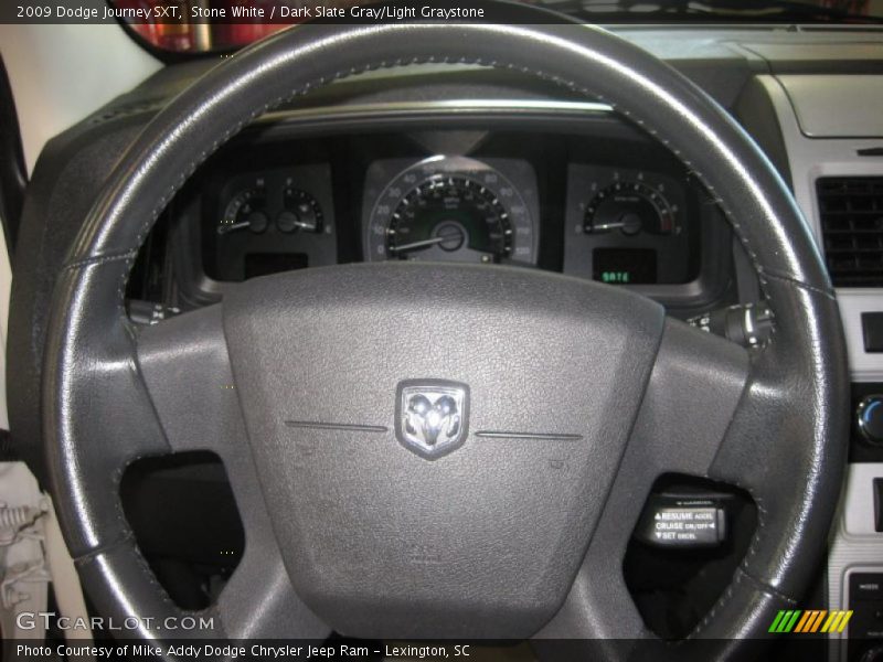 Stone White / Dark Slate Gray/Light Graystone 2009 Dodge Journey SXT