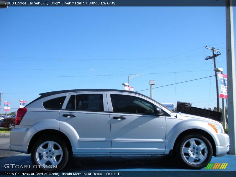 Bright Silver Metallic / Dark Slate Gray 2008 Dodge Caliber SXT