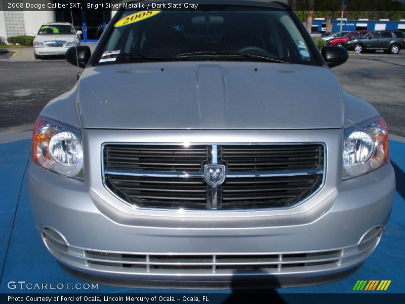 Bright Silver Metallic / Dark Slate Gray 2008 Dodge Caliber SXT