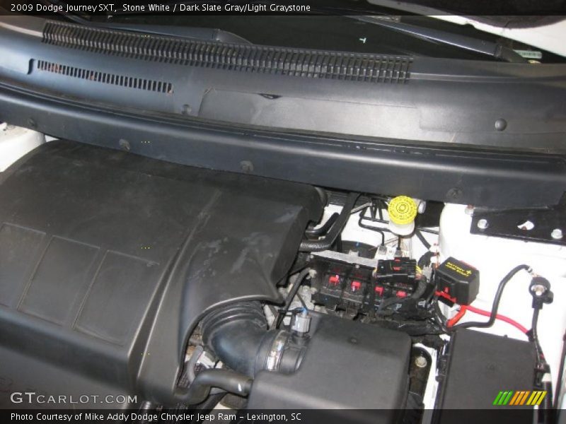 Stone White / Dark Slate Gray/Light Graystone 2009 Dodge Journey SXT