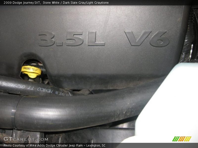 Stone White / Dark Slate Gray/Light Graystone 2009 Dodge Journey SXT
