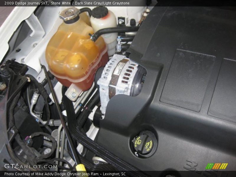 Stone White / Dark Slate Gray/Light Graystone 2009 Dodge Journey SXT