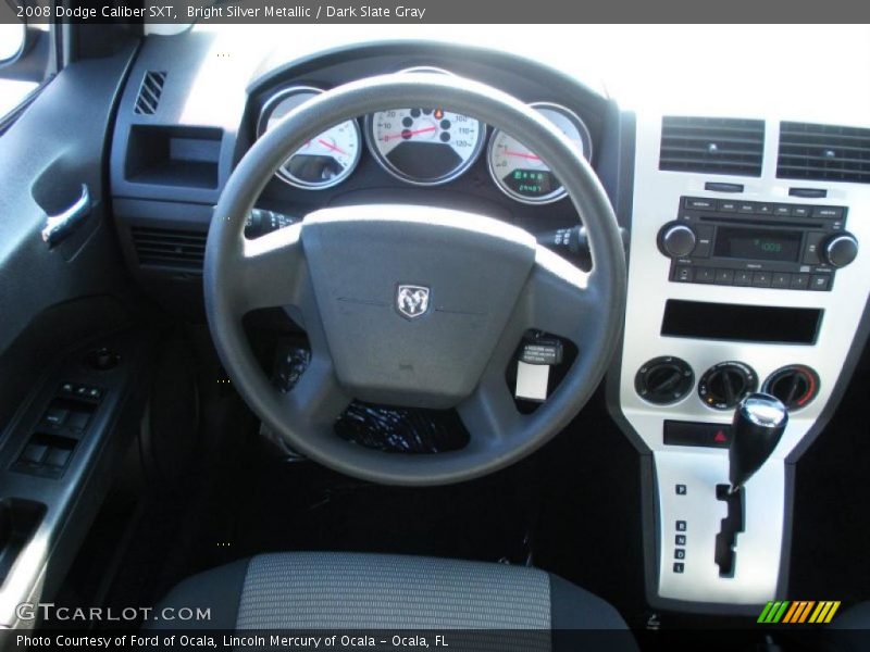 Bright Silver Metallic / Dark Slate Gray 2008 Dodge Caliber SXT