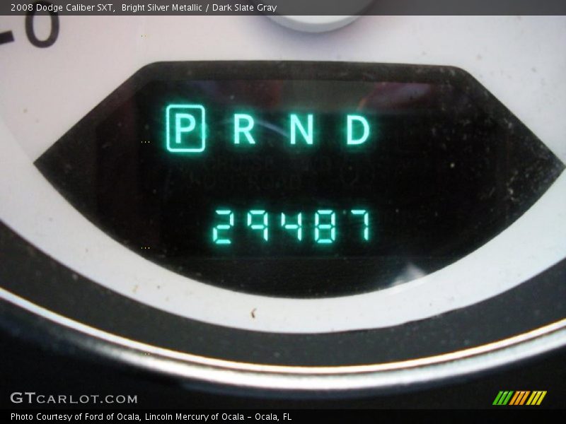 Bright Silver Metallic / Dark Slate Gray 2008 Dodge Caliber SXT