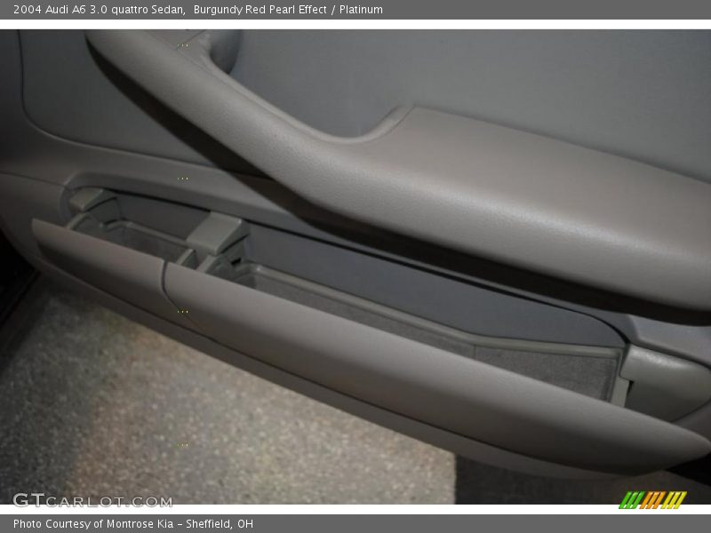 Burgundy Red Pearl Effect / Platinum 2004 Audi A6 3.0 quattro Sedan