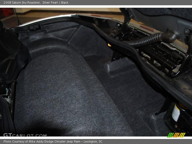 Silver Pearl / Black 2008 Saturn Sky Roadster