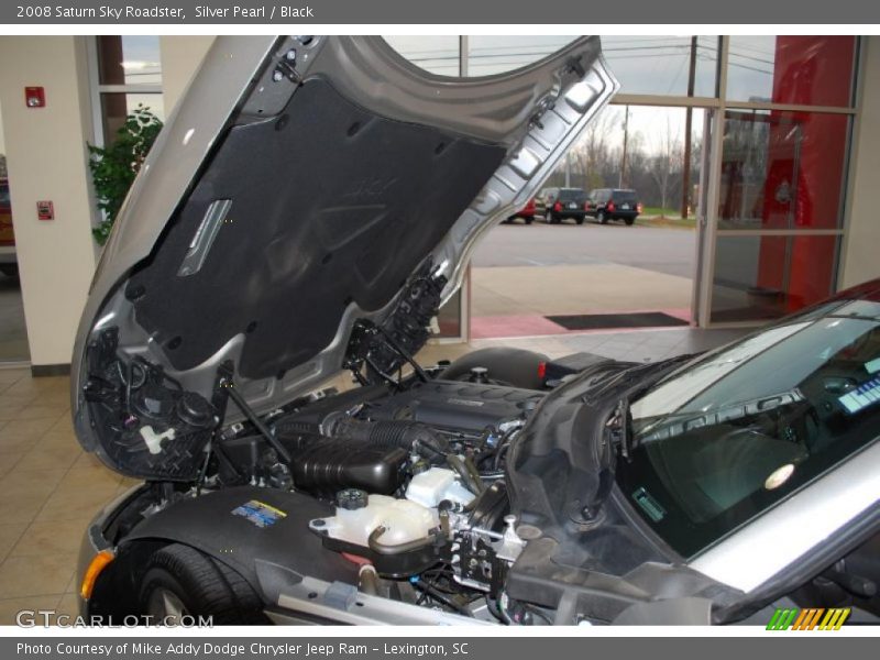 Silver Pearl / Black 2008 Saturn Sky Roadster