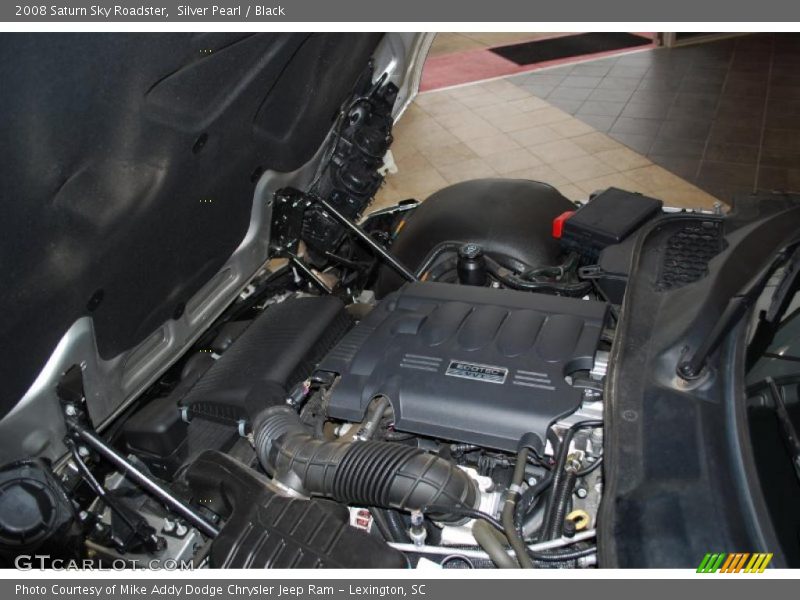 Silver Pearl / Black 2008 Saturn Sky Roadster