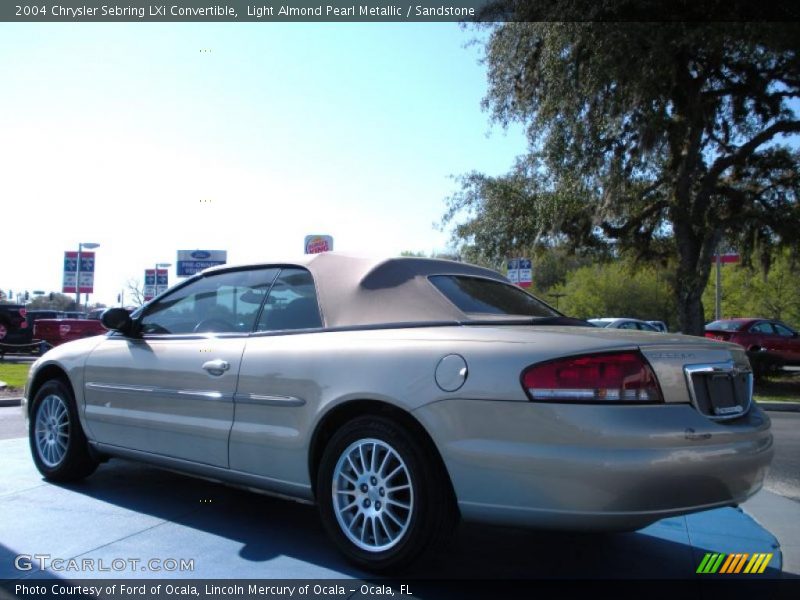 Light Almond Pearl Metallic / Sandstone 2004 Chrysler Sebring LXi Convertible