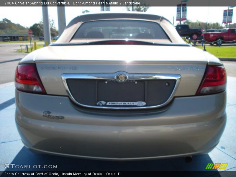 Light Almond Pearl Metallic / Sandstone 2004 Chrysler Sebring LXi Convertible