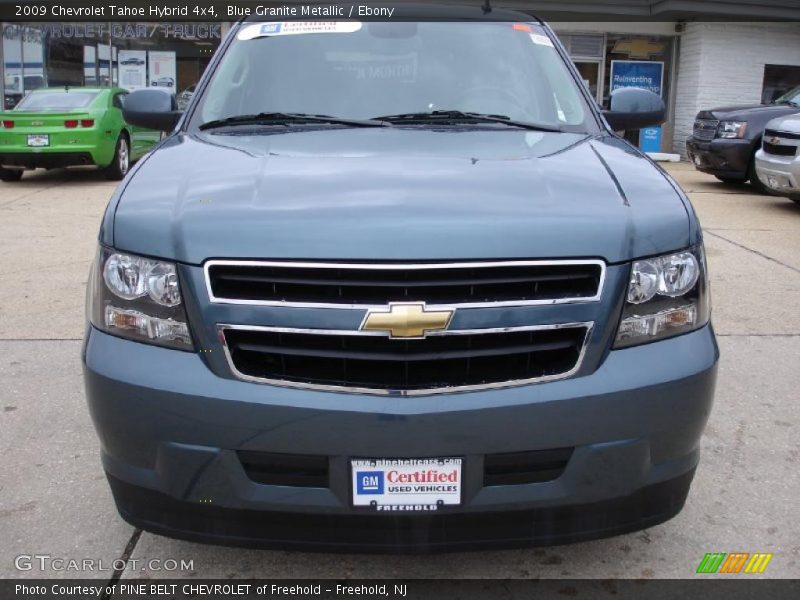 Blue Granite Metallic / Ebony 2009 Chevrolet Tahoe Hybrid 4x4
