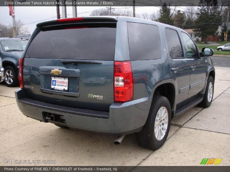 Blue Granite Metallic / Ebony 2009 Chevrolet Tahoe Hybrid 4x4