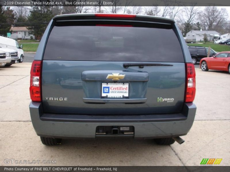 Blue Granite Metallic / Ebony 2009 Chevrolet Tahoe Hybrid 4x4