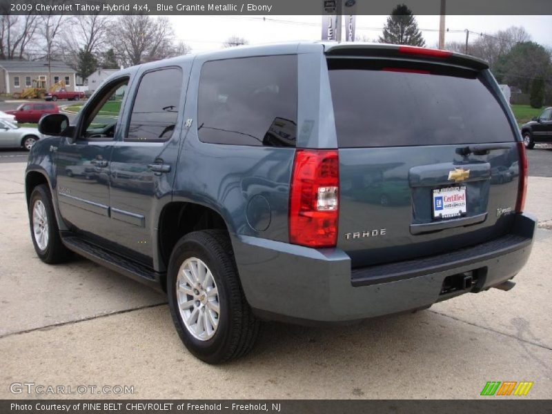 Blue Granite Metallic / Ebony 2009 Chevrolet Tahoe Hybrid 4x4