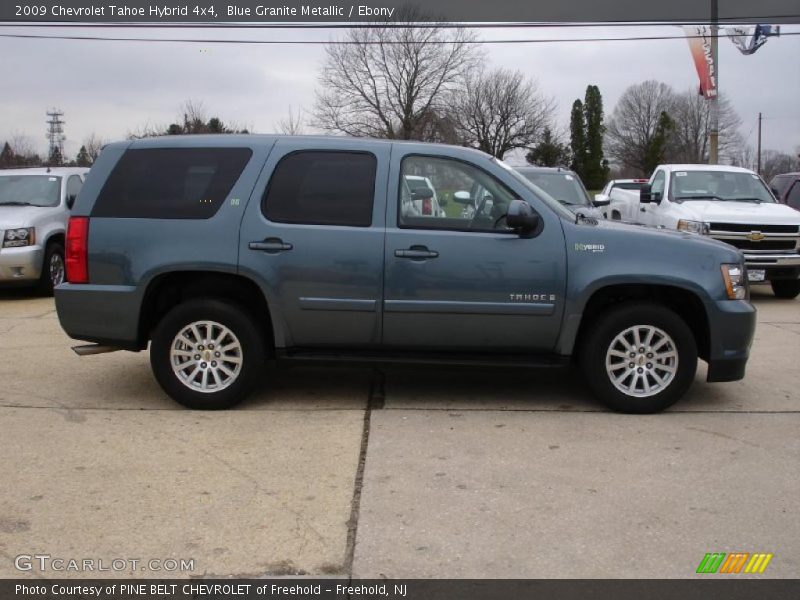 Blue Granite Metallic / Ebony 2009 Chevrolet Tahoe Hybrid 4x4