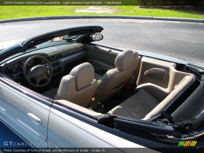 Light Almond Pearl Metallic / Sandstone 2004 Chrysler Sebring LXi Convertible