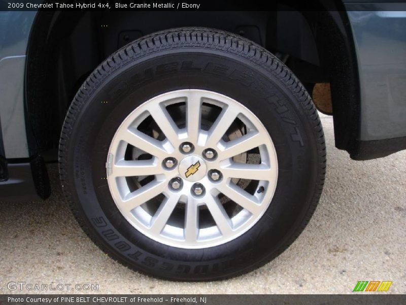Blue Granite Metallic / Ebony 2009 Chevrolet Tahoe Hybrid 4x4