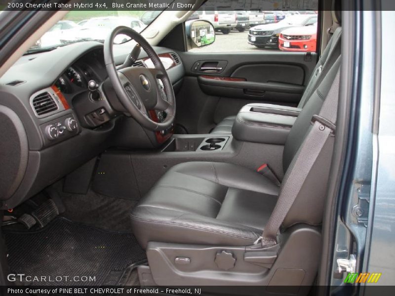 Blue Granite Metallic / Ebony 2009 Chevrolet Tahoe Hybrid 4x4