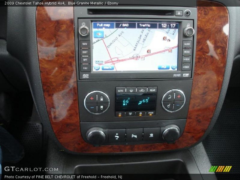 Blue Granite Metallic / Ebony 2009 Chevrolet Tahoe Hybrid 4x4