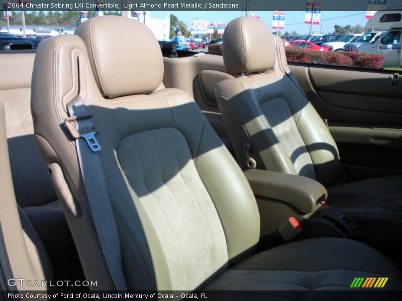 Light Almond Pearl Metallic / Sandstone 2004 Chrysler Sebring LXi Convertible