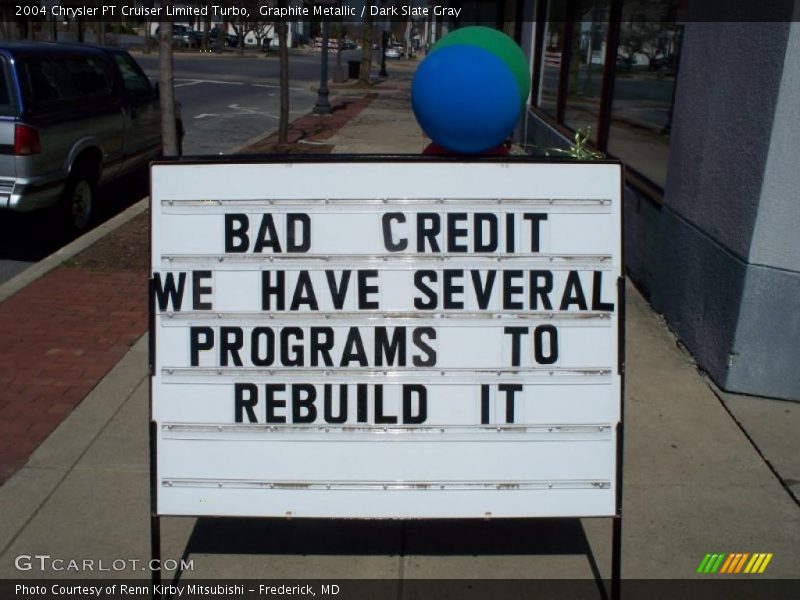 Graphite Metallic / Dark Slate Gray 2004 Chrysler PT Cruiser Limited Turbo