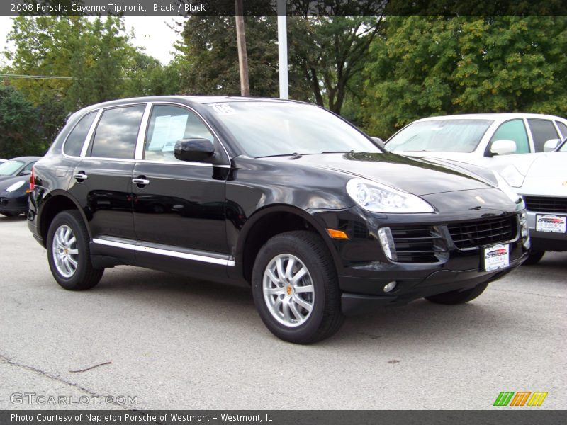 Black / Black 2008 Porsche Cayenne Tiptronic