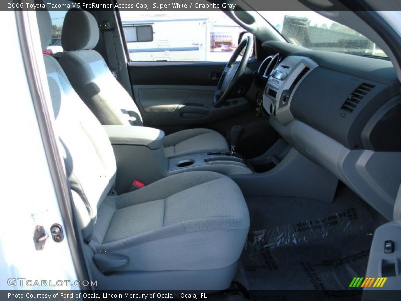 Super White / Graphite Gray 2006 Toyota Tacoma V6 PreRunner Access Cab