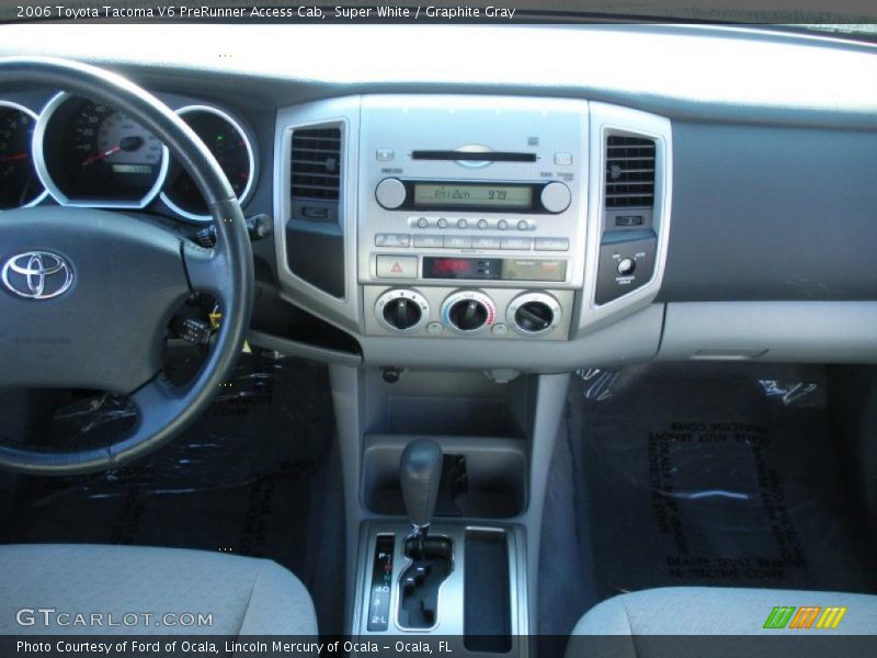 Super White / Graphite Gray 2006 Toyota Tacoma V6 PreRunner Access Cab