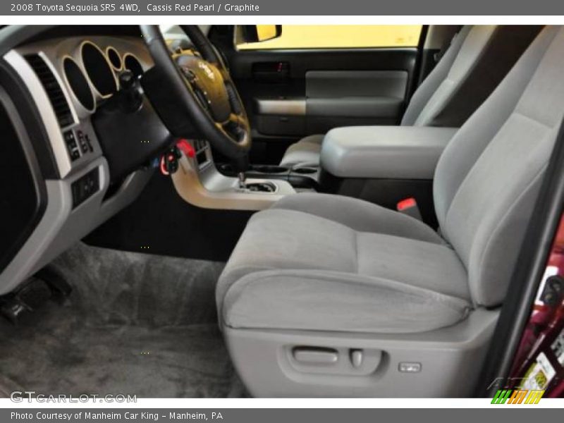 Cassis Red Pearl / Graphite 2008 Toyota Sequoia SR5 4WD