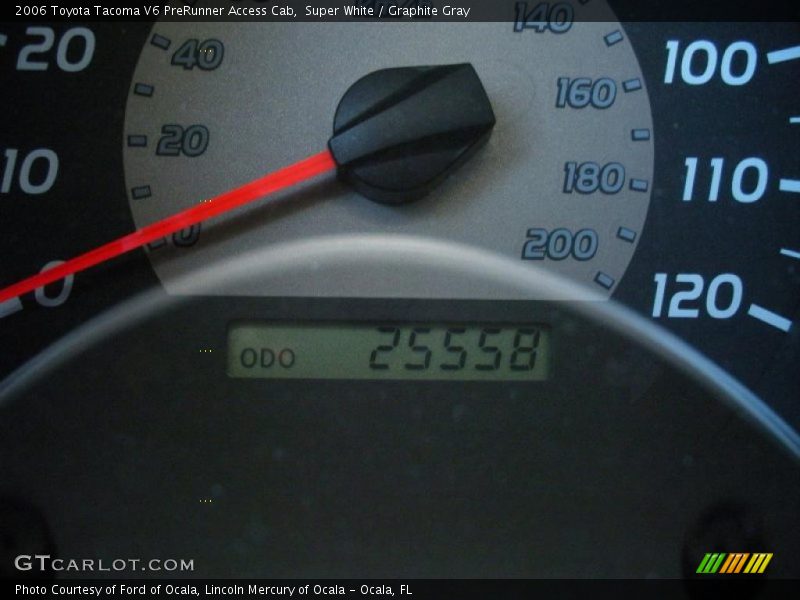 Super White / Graphite Gray 2006 Toyota Tacoma V6 PreRunner Access Cab