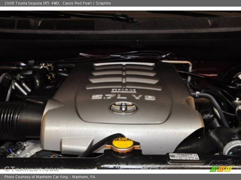 Cassis Red Pearl / Graphite 2008 Toyota Sequoia SR5 4WD