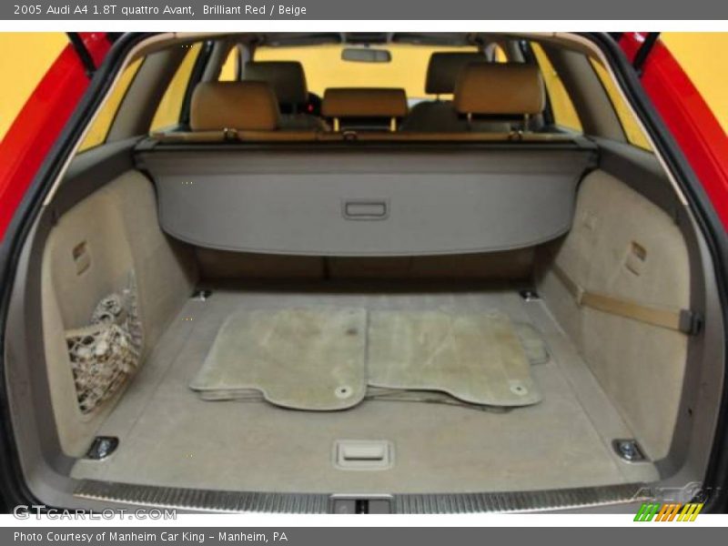 Brilliant Red / Beige 2005 Audi A4 1.8T quattro Avant