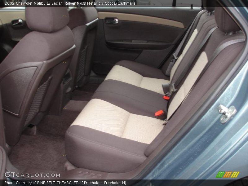 Silver Moss Metallic / Cocoa/Cashmere 2009 Chevrolet Malibu LS Sedan