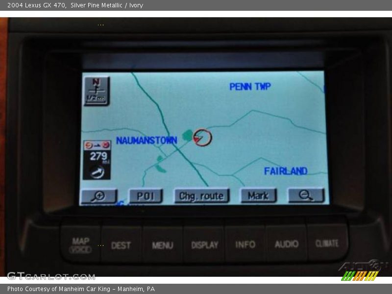 Silver Pine Metallic / Ivory 2004 Lexus GX 470