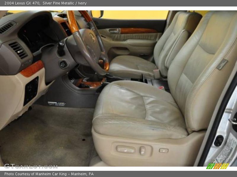 Silver Pine Metallic / Ivory 2004 Lexus GX 470