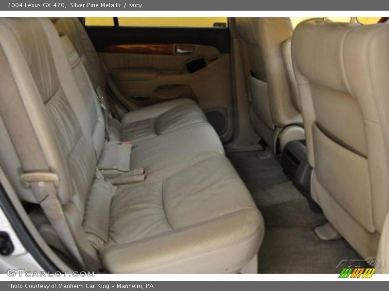 Silver Pine Metallic / Ivory 2004 Lexus GX 470