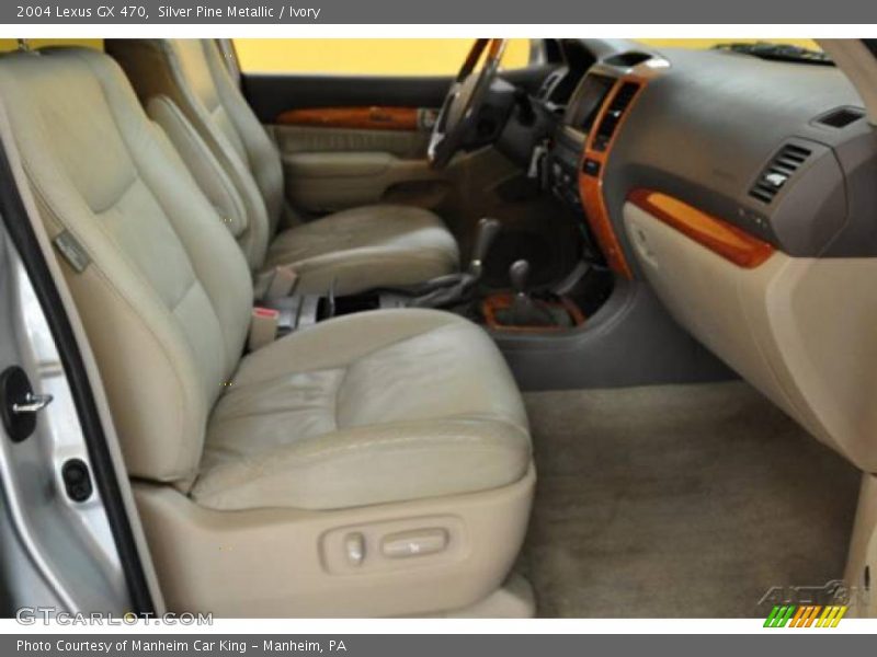 Silver Pine Metallic / Ivory 2004 Lexus GX 470