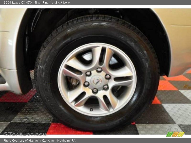 Silver Pine Metallic / Ivory 2004 Lexus GX 470