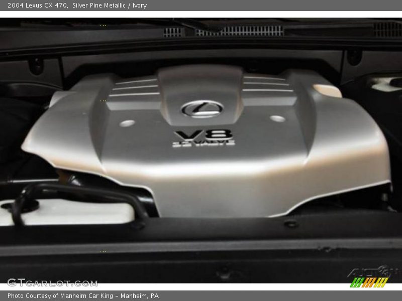 Silver Pine Metallic / Ivory 2004 Lexus GX 470
