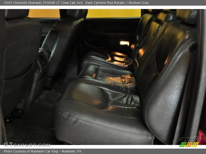 Dark Carmine Red Metallic / Medium Gray 2003 Chevrolet Silverado 2500HD LT Crew Cab 4x4