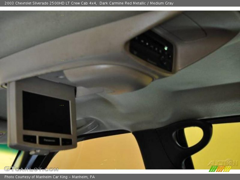 Dark Carmine Red Metallic / Medium Gray 2003 Chevrolet Silverado 2500HD LT Crew Cab 4x4
