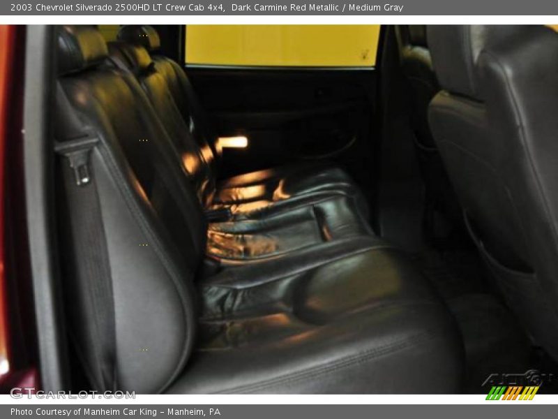 Dark Carmine Red Metallic / Medium Gray 2003 Chevrolet Silverado 2500HD LT Crew Cab 4x4